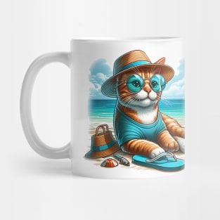 Relaxing cat Mug